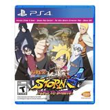 Naruto Shippuden: Ultimate Ninja Storm 4 Road To Boruto  Naruto Shippuden: Ultimate Ninja Storm Standard Edition Bandai Namco Ps4 Físico