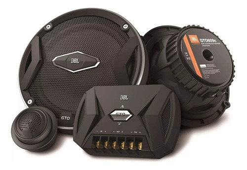 Kit 2 Vias 6 Polegadas Jbl Harman Gto 609c 180w Rms 3 Ohms