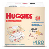 Toallitas Húmedas Huggies Cuidado Hidratante480pz