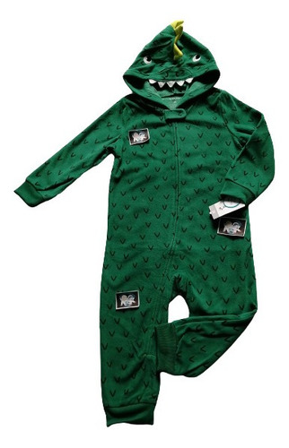 Pijama Térmica Carters Enterizo, Disfraz Dinosaurio Talla 2t