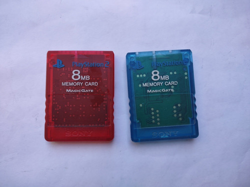 Memory Card 8mb Playstation 2 Ps2 Original