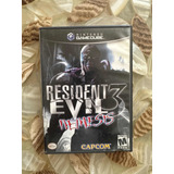 Solo Caja Resident Evil 3 Gamecube Nintendo Gbc Con Manual