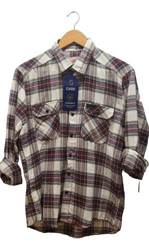 Camisa Narrow Hombre Classic Manga Larga Leñadora