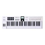 Teclado Controlador Arturia Keylab Essential Mk3 49 Branco