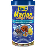 Ração Peixes Marinhos Tetra Marine Large Flakes 80g Premium