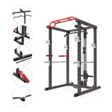 Power Rack Sentadillas Dominadas Pull Ups Jaula De Potencia