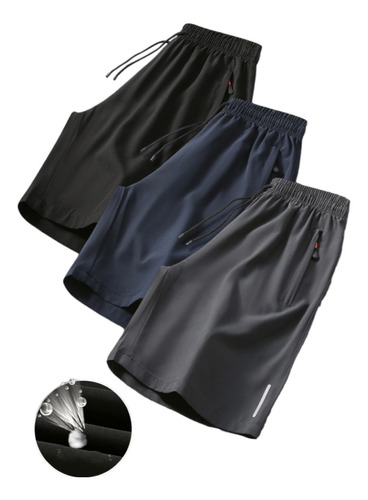 Pantalon Short Corto Deportivo Pack X12 Secado Rápido Gym 