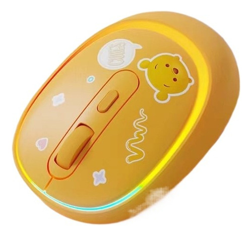 Ratón Inalámbrico Disney Bluetooth 5.2 Winnie Mickey Compute