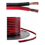 Cable Duplex Para Audio Calibre 12 Rojo-negro 2x12 10 Metros