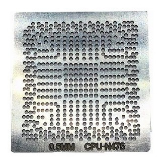 Stencil Bga Reballing Cpu N475 0.5mm