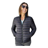 Campera Canelón Nylon Ultraliviana Inflable 