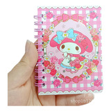 Mini Libreta Hello Kitty Y Amigos Kuromi My Melody Pochaco