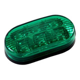 Faro Delimitador Lateral 6 Leds Osram Bivoltaje Verde