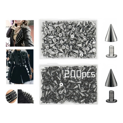 Rocker Punk Estoperoles Metálicos 200 Pzs | MercadoLibre