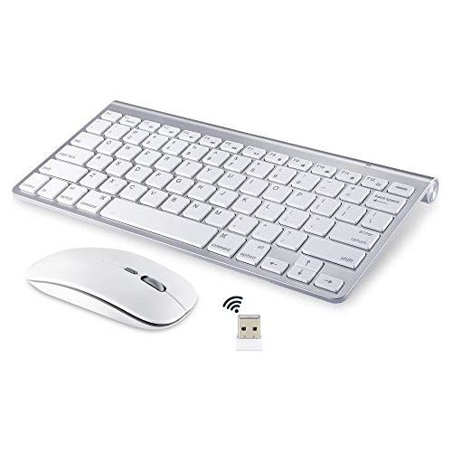 Teclado Y Ratón Inalámbricos Compatibles Con iMac Macbook Wi