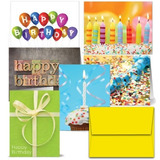 Que Es Su Cumpleaños - 36 Cumpleaños Cards- 6 Diseños - Tarj
