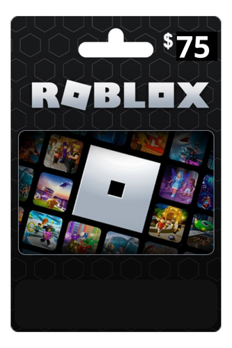 Roblox Gift Card R$ 75 Reais Digital - Envio Imediato