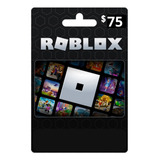 Roblox Gift Card R$ 75 Reais Digital - Envio Imediato