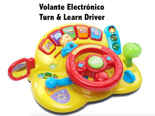 Volante Electrónico Infantil De Aprendizaje Vtech Xtreme C