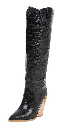 Botas Vaqueras Bordadas Western Rodeo W Para Mujer 6601