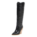 Botas Vaqueras Bordadas Western Rodeo W Para Mujer 6601