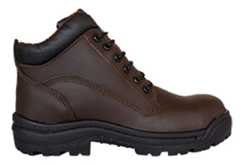 Bota Industrial Zapato De Seguridad Con Casco 777 Cafe