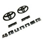 Emblema Trasero Para Toyota 4runner Gris/negro/cromo