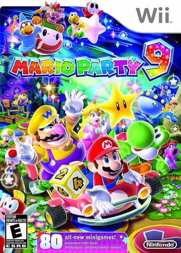 Videojuego Mario Party 9 (wii)