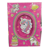 Diario Intimo Unicornio Con Candado Cod 2215 Loony Toys