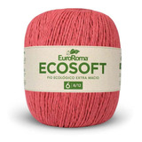 Barbante Ecosoft Euroroma Nº06 422g- 1070 Melancia