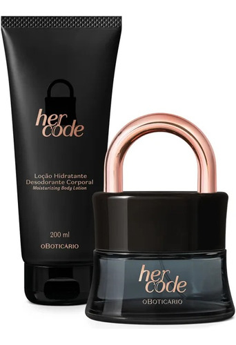 Her Code Eau De Parfum+hidratante Corporal Combo Oboticário