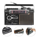 Radio Cassette Am/fm Mp3 Sd Usb Bt Pilas Corriente Px335bt