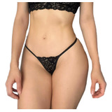 Tanga En Encaje X 3 Unidades Erotico Panty Sensual En Hilo 