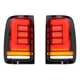 Calaveras Stop Volkswagen Amarok Led Negro 2011-2022.