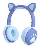 Audífonos Híbridos  Kawaii Neko - Bluetooth Y 35mm