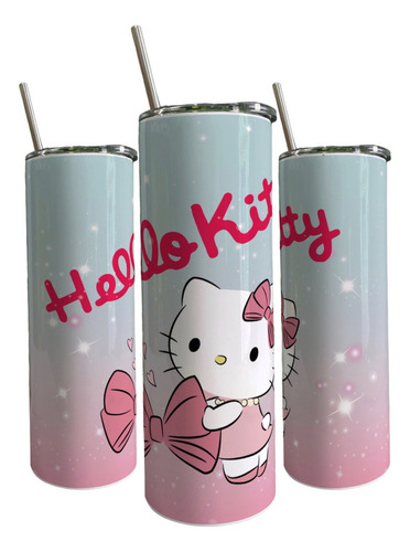 Termo Café Skinny Tumbler De Hello Kitty