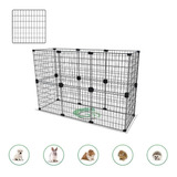 Cercado Filhote Porquinho Da Índia Pet 30x90x60cm Malha 2,5