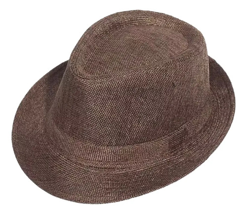 Hermoso Sombrero Estilo Fedora Unisex Jazz Pueblo Magico