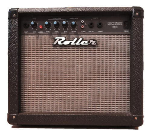 Amplificador Para Guitarra Roller 25w Rz-25 