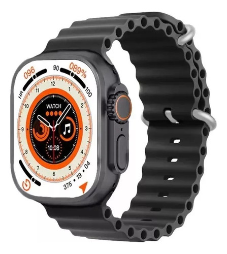 Reloj Smart Watch Hw8 Ultra 2023 Negro Llamda Mensajes Sport