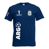 Remera Selección Argentina Qatar 2022 Argentina Campeón 2022