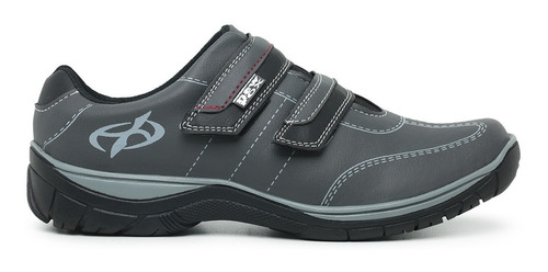 Tenis Sapatenis Masculino Velcro Casual Promoção Couro