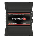 Amplificador Stetsom Ex3000 2 Ohms 3000w Rms Black Edition