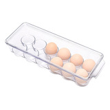 Organizador Para 12 Huevos Ambergron, Para Nevera, Con Tapa