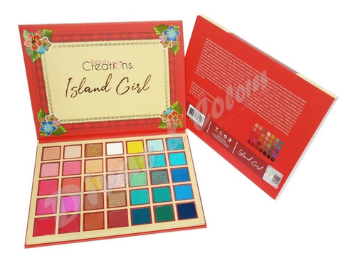 Island Girl Beauty Creations Paleta De Sombras 100% Original