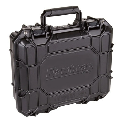 Estuche Rigido Para Pistola Range Locker Hd - 33cm Flambeau Diestro Negro
