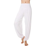 Mujer Pantalones Yoga Bombachos Para Talla Grande Sueltos A