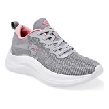 Tenis Deportivo Dama Charly 1059804004 Gris 2-7 *124-448 S6