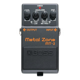 Pedal Boss Metalzone Mt2 Guitarra Distorsión