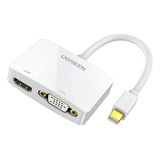 Ugreen Adaptador Mini Displayport Thunderbolt A Hdmi Y Vga